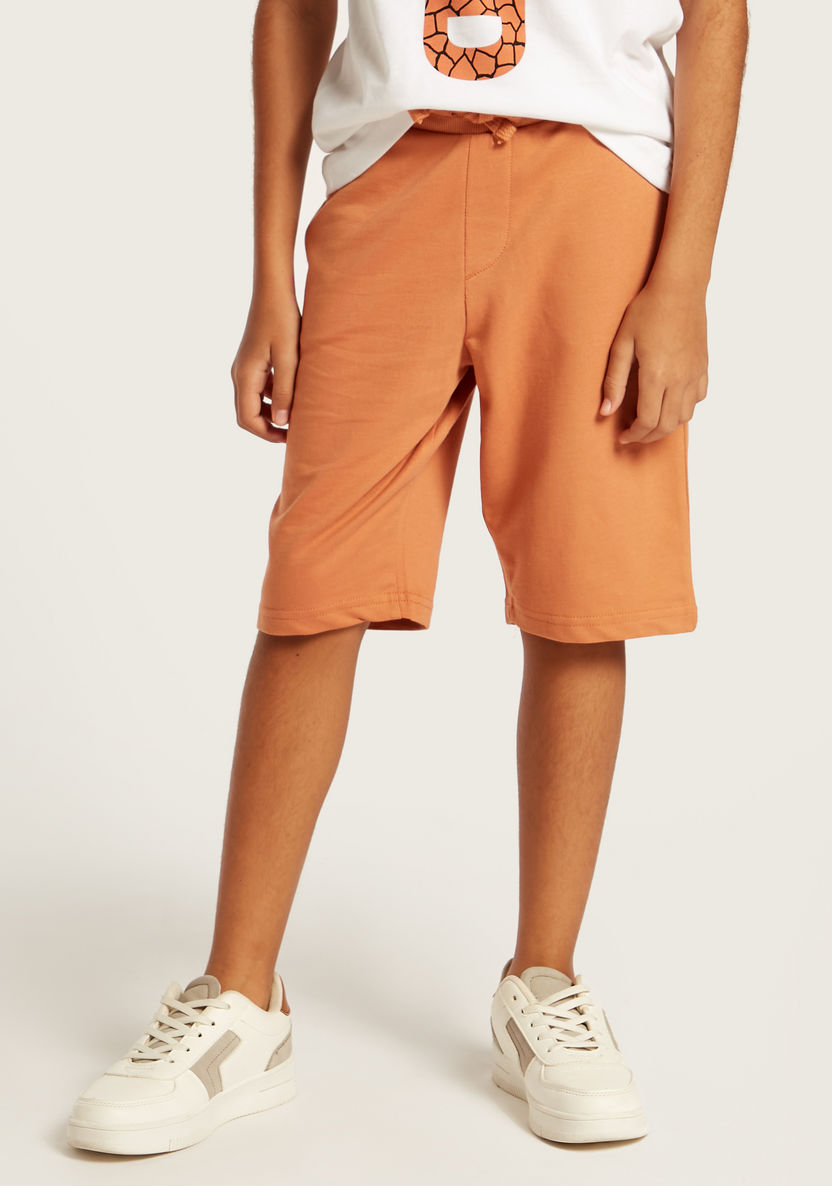 Juniors 3-Piece T-shirt and Shorts Set-Clothes Sets-image-3
