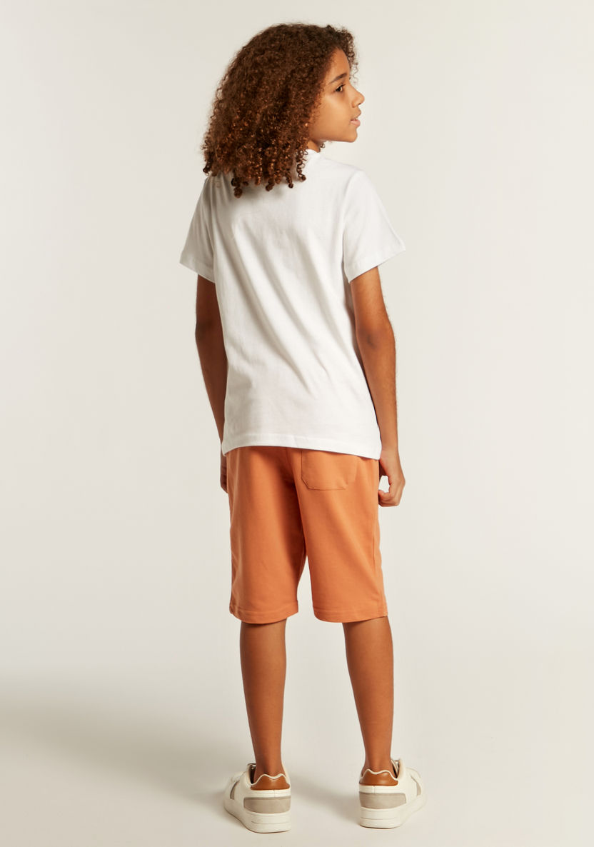 Juniors 3-Piece T-shirt and Shorts Set-Clothes Sets-image-4