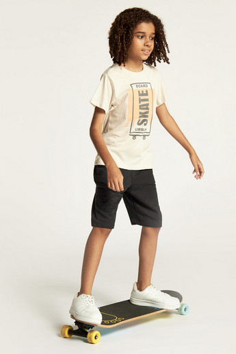 Juniors 2-Piece T-shirt and Shorts Set