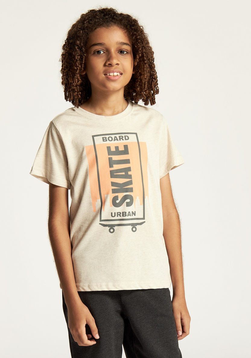 Juniors 2-Piece T-shirt and Shorts Set-Clothes Sets-image-2