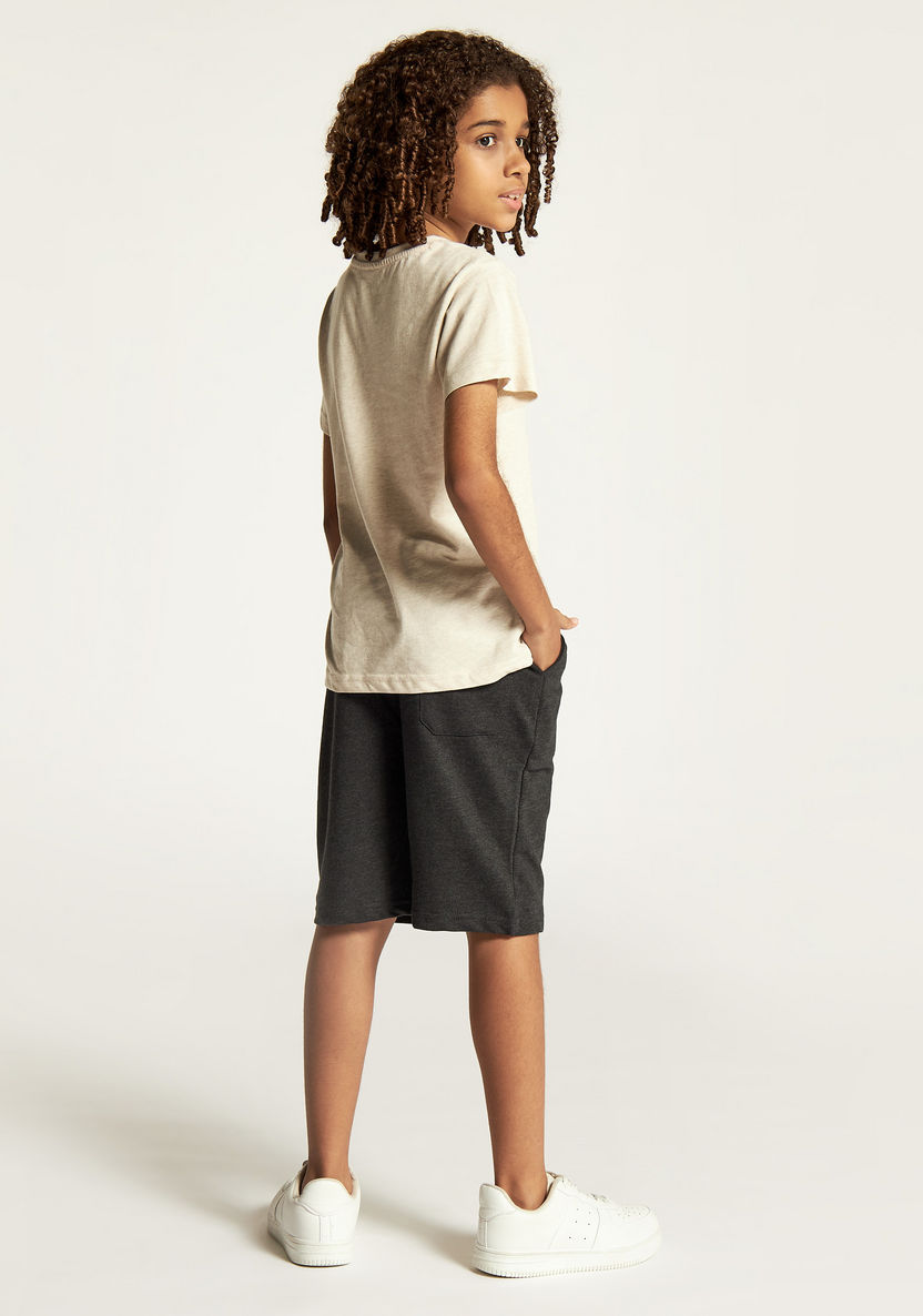 Juniors 2-Piece T-shirt and Shorts Set-Clothes Sets-image-4