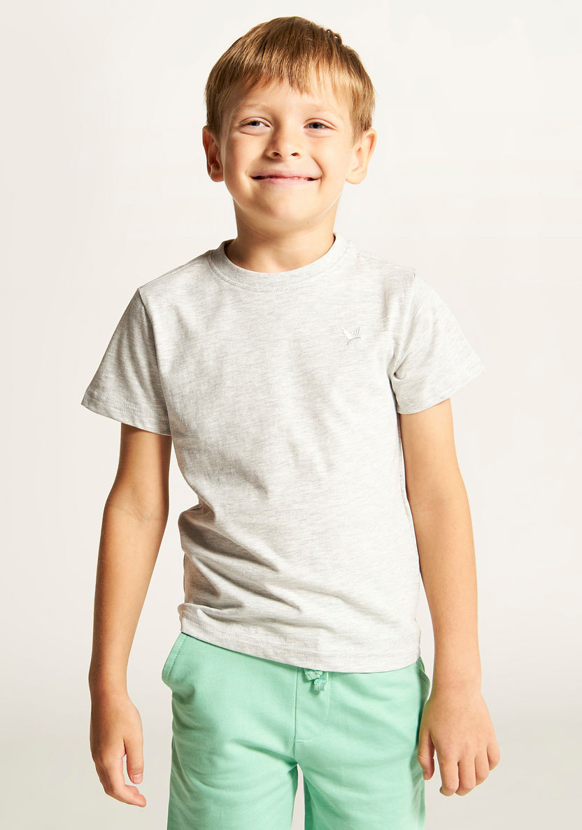 Juniors 3-Piece T-shirt and Shorts Set-Clothes Sets-image-7