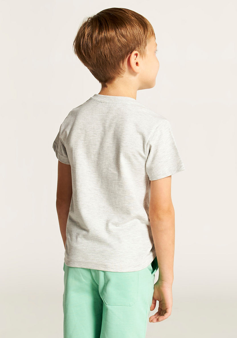 Juniors 3-Piece T-shirt and Shorts Set-Clothes Sets-image-8