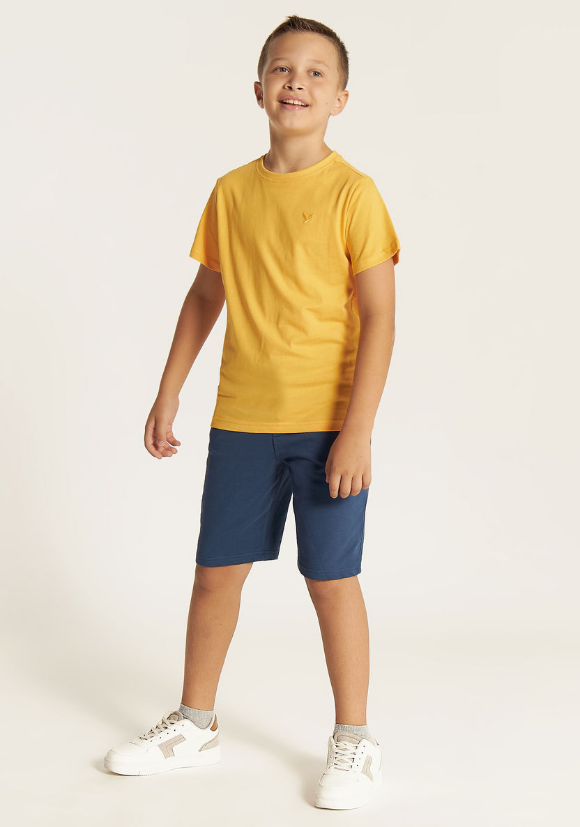 Juniors 3-Piece T-shirts and Shorts Set-Clothes Sets-image-1