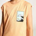 Juniors Graphic Print Sleeveless T-shirt with Round Neck-T Shirts-thumbnail-2