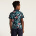 Juniors All Over Print Shirt with Short Sleeves and Button Closure-Shirts-thumbnailMobile-3