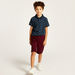 Juniors All Over Print Polo T-shirt and Shorts Set-Clothes Sets-thumbnail-0