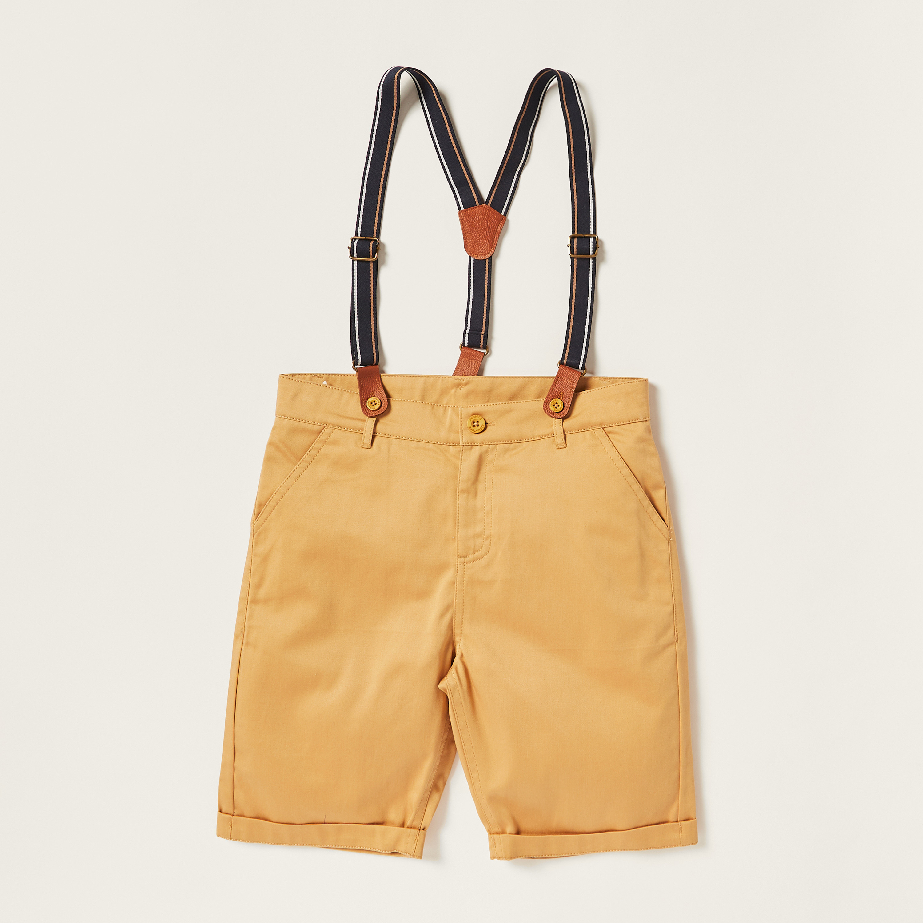 طقم قميص بطبعات وشورت وحمالات من جونيورز-boys-clothing-setsandcoords-image-3