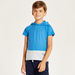 XYZ Colourblock Short Sleeves T-shirt with Hood-T Shirts-thumbnail-0