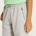 XYZ Solid Shorts with Drawstring Closure and Pockets-Bottoms-thumbnail-2