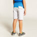 XYZ Text Embossed Shorts with Flap Pockets-Bottoms-thumbnail-3