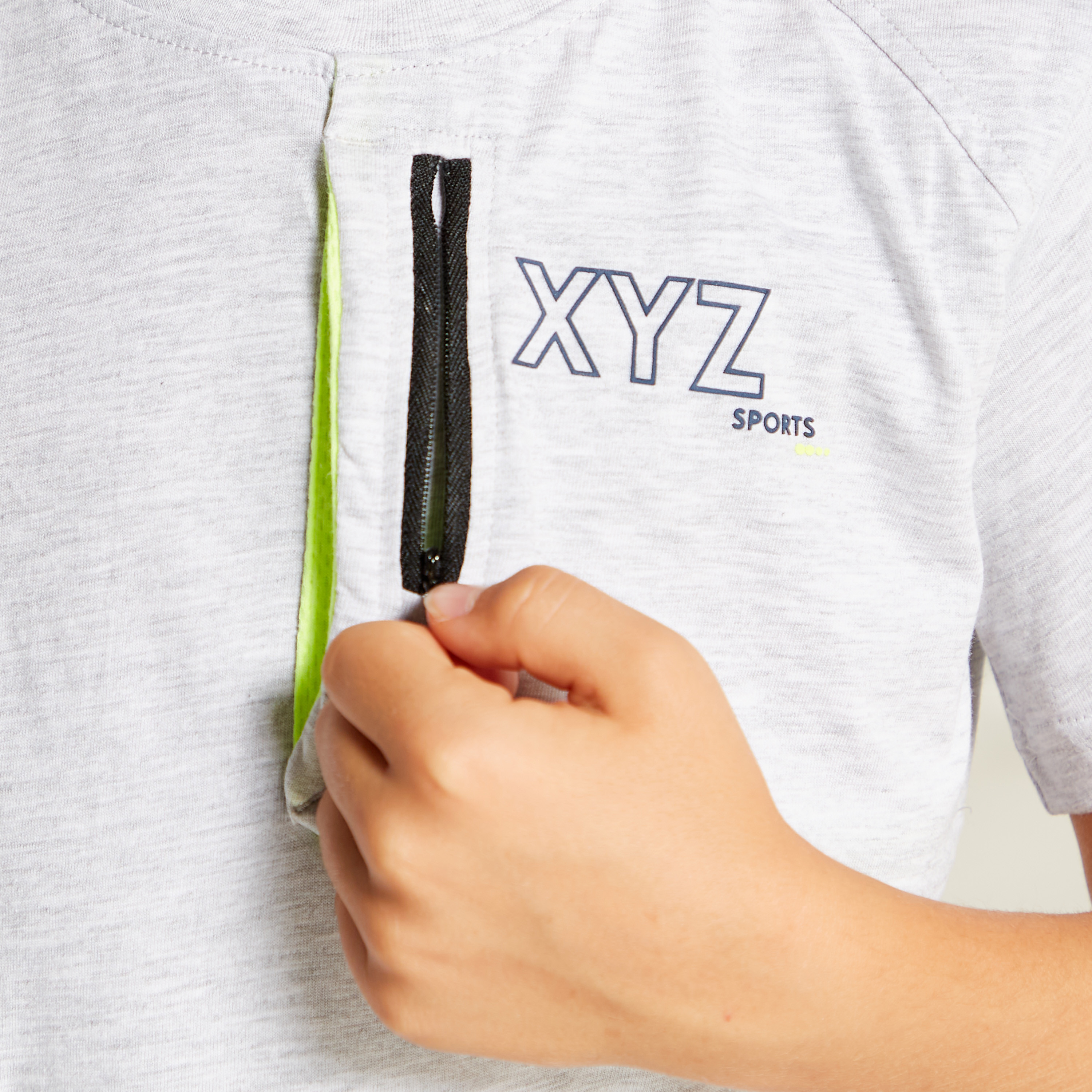 XYZ Printed Crew Neck T-shirt and Shorts Set-boys-clothing-sportswear-sets-image-4