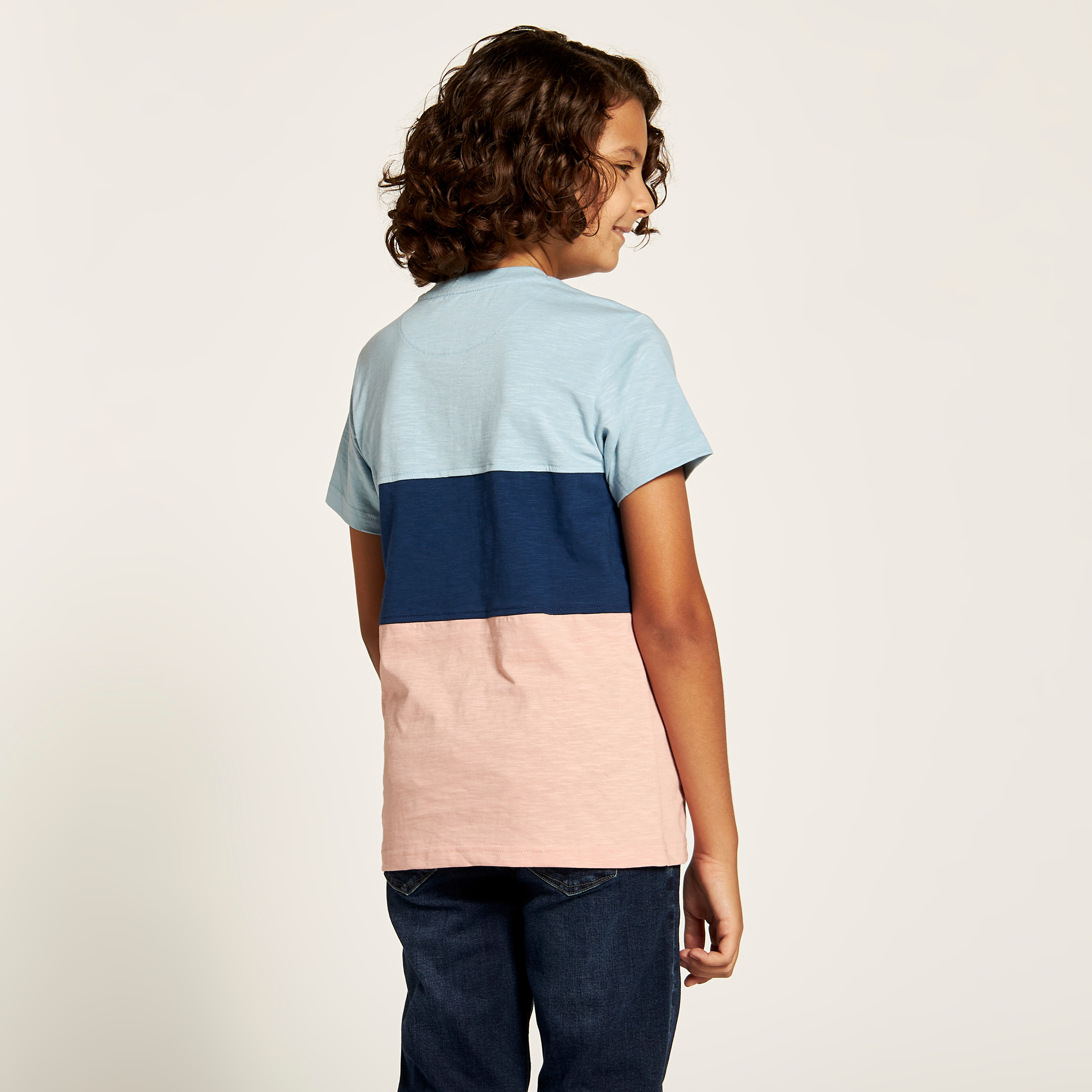 Lee Cooper Printed T-shirt with Crew Neck and Short Sleeves-boys-clothing-tshirtsandpolos-image-4