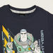 Disney Buzz Lightyear Print Crew Neck T-shirt with Short Sleeves-T Shirts-thumbnail-1