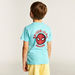 Spider-Man Print Crew Neck T-shirt with Short Sleeves-T Shirts-thumbnail-3