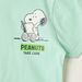 Peanuts Print Round Neck T-shirt with Short Sleeves-T Shirts-thumbnail-1
