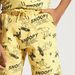 Snoopy Print Shorts with Drawstring Closure and Pockets-Shorts-thumbnail-2