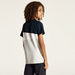 Kappa Panelled T-shirt with Crew Neck and Short Sleeves-T Shirts-thumbnail-3