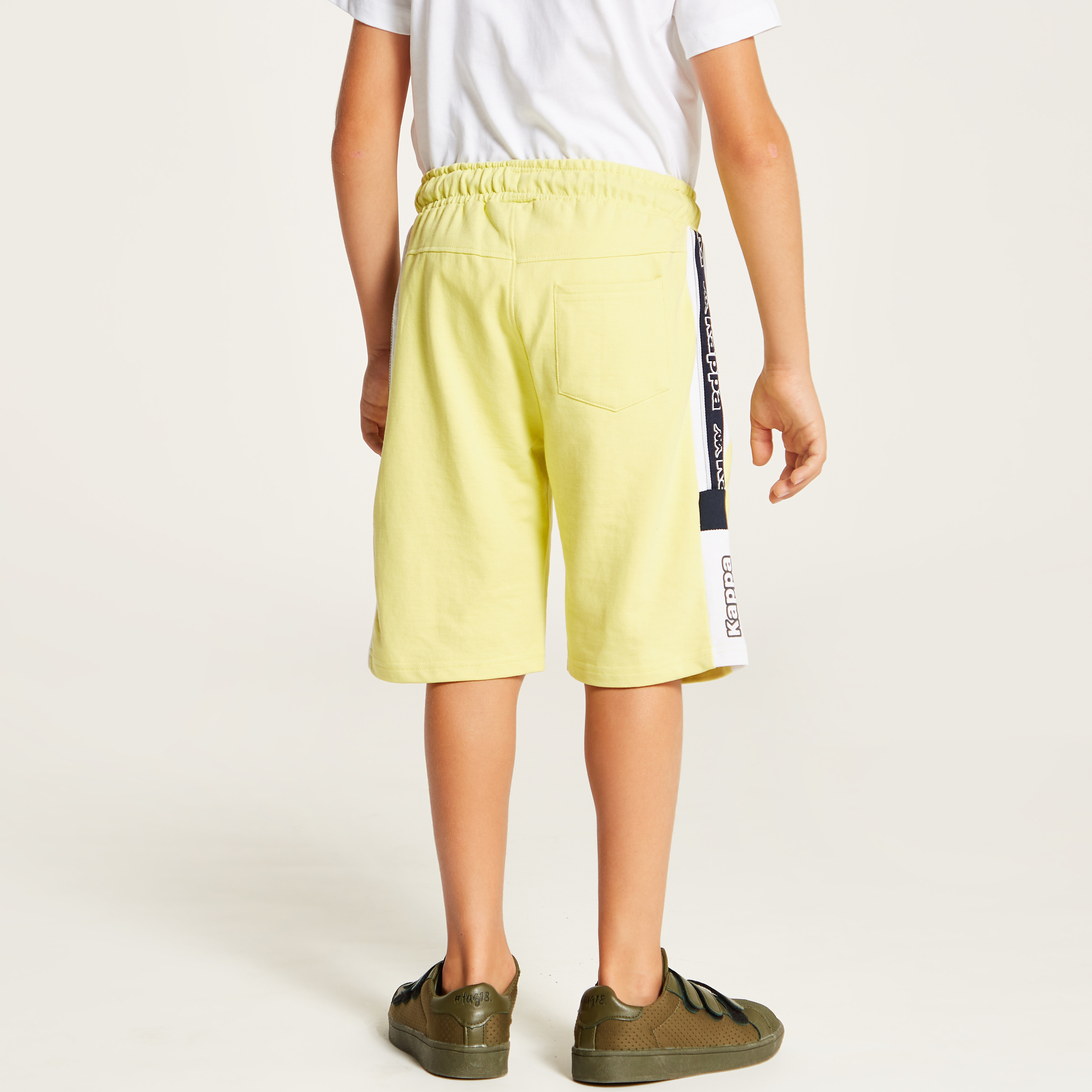 Kappa Panelled Shorts with Drawstring Closure-sports-boys-clothing-bottoms-image-4