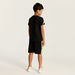 Kappa Printed Crew Neck T-shirt and Shorts Set-Clothes Sets-thumbnail-3