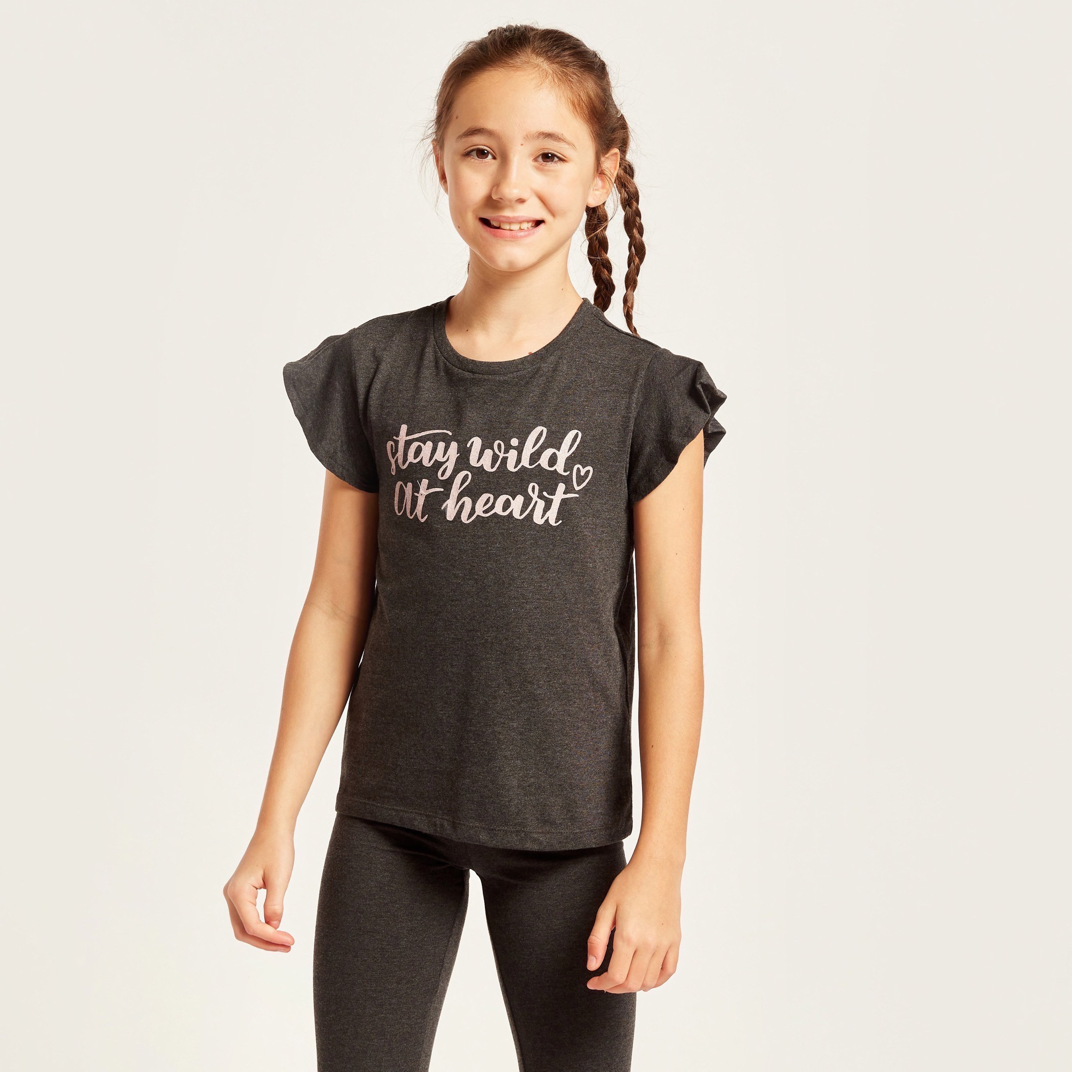 Juniors Assorted T-shirt with Short Sleeves - Set of 5-girls-clothing-schoolwear-tshirts-image-6