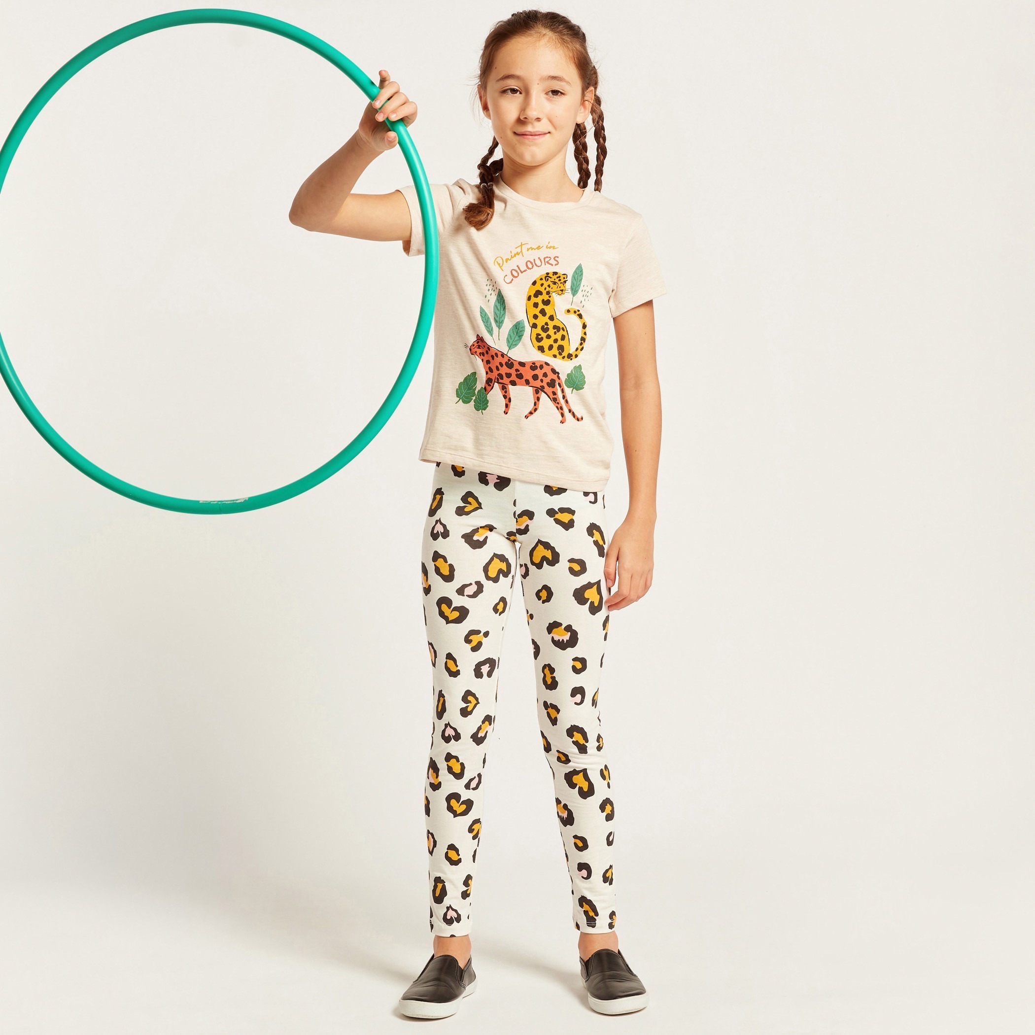 Juniors Assorted T-shirt with Short Sleeves - Set of 5-girls-clothing-schoolwear-tshirts-image-7