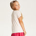 Juniors Printed Round Neck T-shirt with Short Sleeves-T Shirts-thumbnail-3