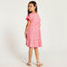 Juniors Heart Print Round Neck Dress with Frill Detail Sleeves-Dresses%2C Gowns and Frocks-thumbnail-3