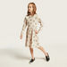Juniors All-Over Printed Knit Dress with Long Sleeves-Dresses%2C Gowns and Frocks-thumbnail-2