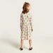 Juniors All-Over Printed Knit Dress with Long Sleeves-Dresses%2C Gowns and Frocks-thumbnail-3