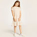 Juniors Striped Polo Dress with Short Sleeves-Dresses%2C Gowns and Frocks-thumbnail-1