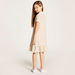 Juniors Striped Polo Dress with Short Sleeves-Dresses%2C Gowns and Frocks-thumbnail-3