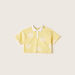 Juniors Polka Dots Print Polo T-shirt with Short Sleeves-T Shirts-thumbnail-0
