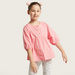 Juniors Solid A-Line Blouse with Half Sleeves-Blouses-thumbnail-0