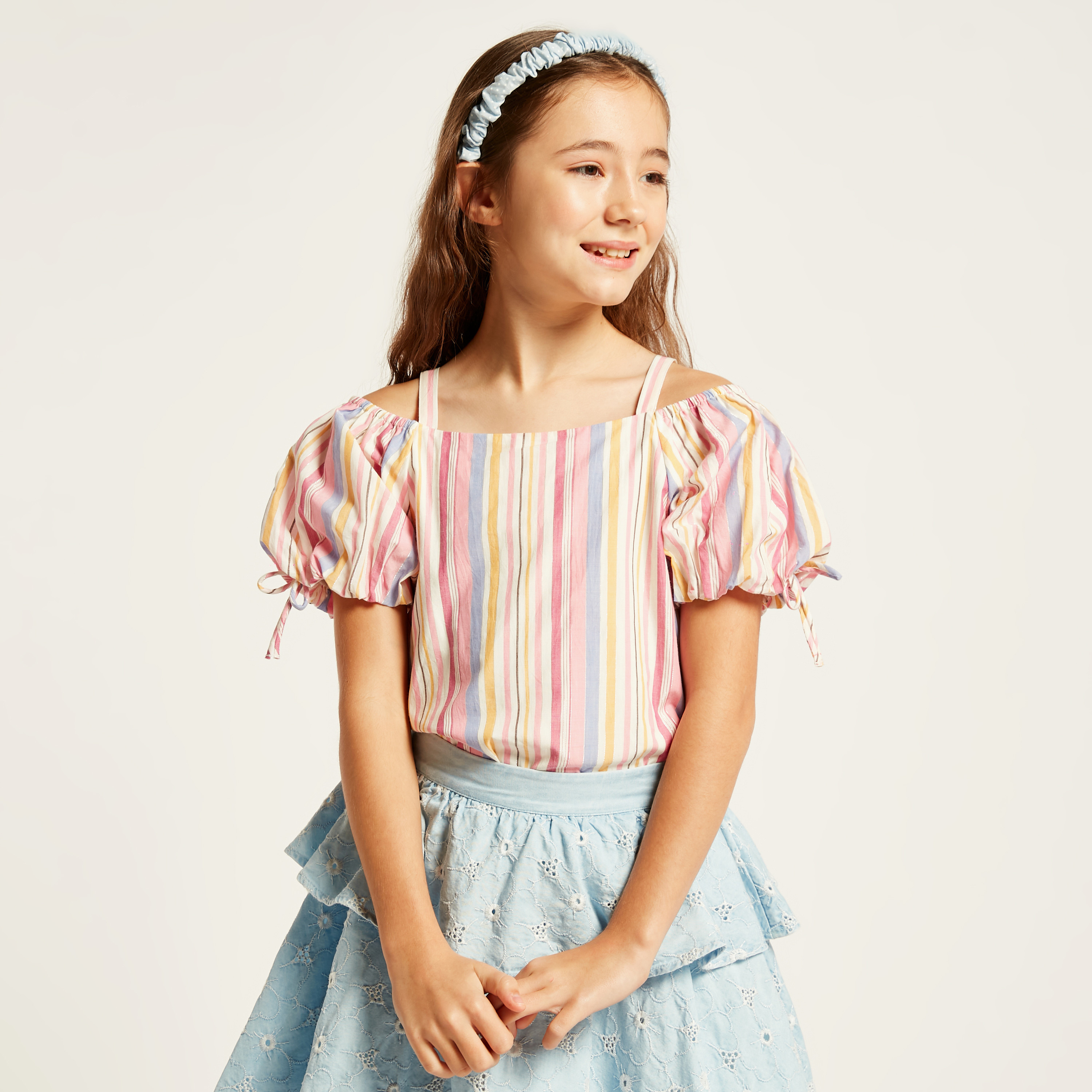 Cold shoulder tops online for juniors