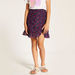 Juniors Floral Print Mini Skirt with Elasticated Waistband-Skirts-thumbnail-0