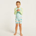 Juniors Colourblock Swimsuit with Long Sleeves-Swimwear-thumbnail-1