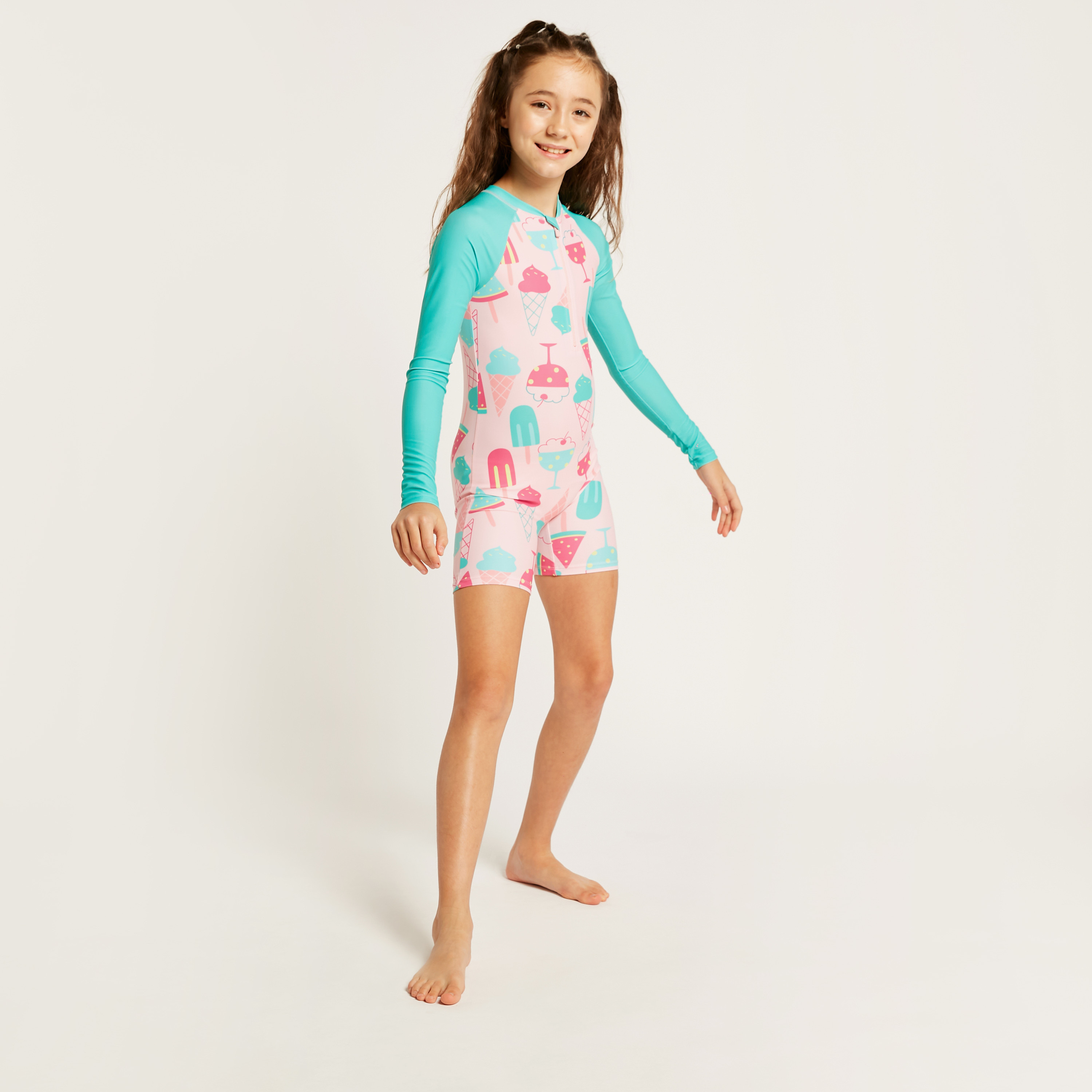 Long sleeve store swimsuit juniors