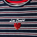 Lee Cooper Striped Round Neck T-shirt with Short Sleeves-T Shirts-thumbnail-2