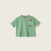 Sanrio Hello Kitty Print T-shirt with Crew Neck and Short Sleeves-T Shirts-thumbnail-0