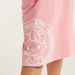 Sanrio Hello Kitty Embroidered Skirt with Drawstring Closure and Pockets-Skirts-thumbnail-2