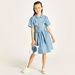 Sanrio Hello Kitty Print Shirt Dress with Tie-Up Belt and Pockets-Dresses%2C Gowns and Frocks-thumbnail-0