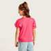 Sanrio Barbie Print Round Neck T-shirt with Balloon Sleeves-T Shirts-thumbnail-3