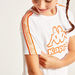 Kappa Printed T-shirt with Crew Neck and Short Sleeves-Tops-thumbnail-2