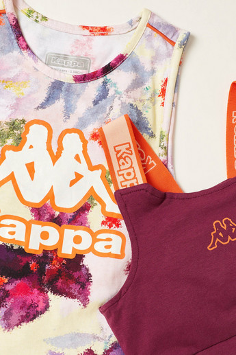 Kappa Printed Sleeveless T-Shirt