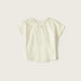 Kappa Logo Print Round Neck T-shirt with Short Sleeves-Tops-thumbnail-2