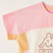 Kappa Logo Colourblock Crew Neck T-shirt with Short Sleeves-Tops-thumbnail-2
