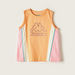 Kappa Printed Sleeveless T-shirt with Round Neck-T Shirts-thumbnailMobile-0