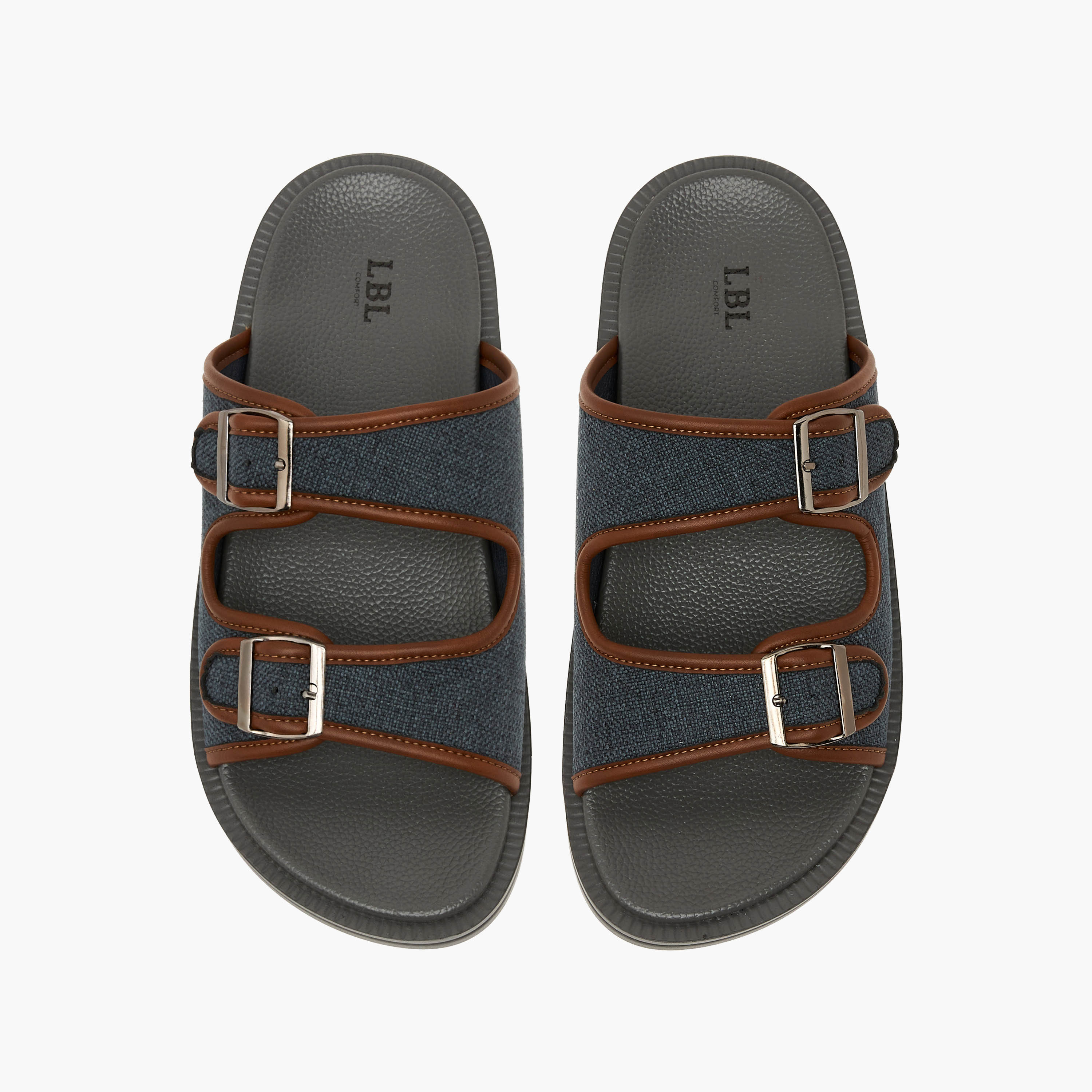 صندل مريح سهل الارتداء للرجال من أل بي أل من شو إكسبريس-men-shoes-sandals-image-1
