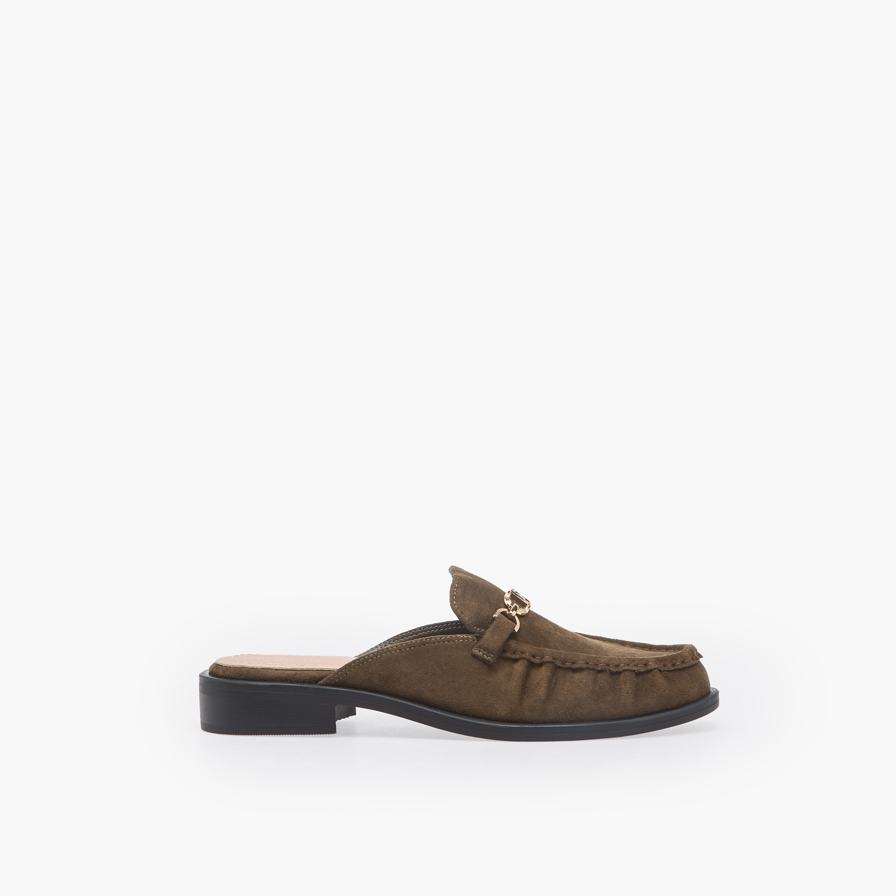 حذاء ميول بزينة ميتاليك للنساء من فلورا بيلا-women-shoes-flats-mules-image-3